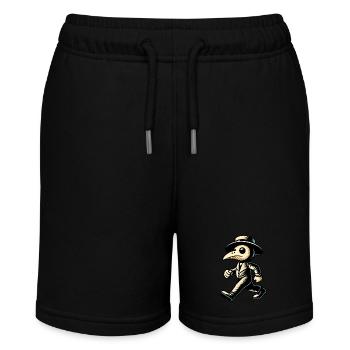 Retro Vintage Cartoon Halloween Costume Decoration - Stanley/Stella MINI BOLTER Organic Teen Jogging Shorts - black - Front