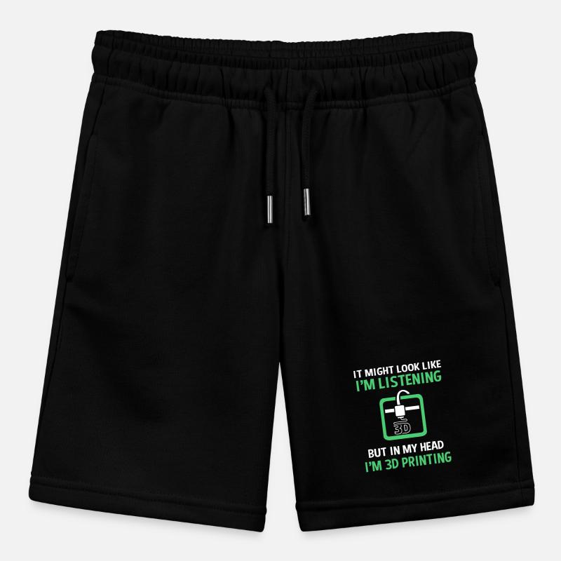 3D Printing Printing Prototype Stanley/Stella MINI BOLTER Organic Teen Jogging Shorts