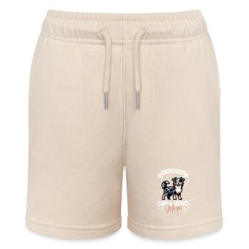 Carea Leonés Mama - Stanley/Stella Teenager Bio-Joggingshorts MINI BOLTER - Natur - Vorne