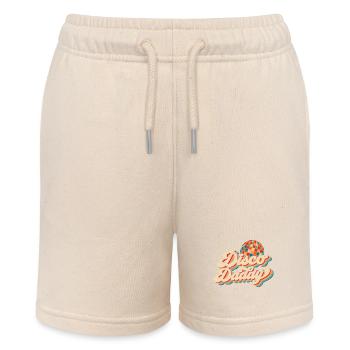 Vintage Disco Daddy Retro Matching Dad Grandpa - Stanley/Stella Teenager Bio-Joggingshorts MINI BOLTER - Natur - Vorne
