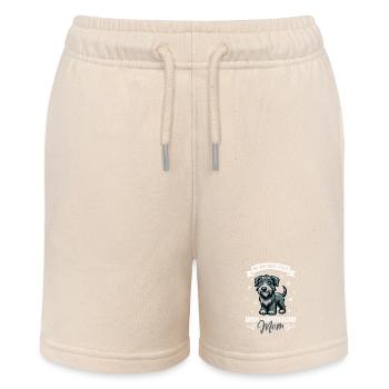 Irischer Wolfshund Mama - Stanley/Stella Teenager Bio-Joggingshorts MINI BOLTER - Natur - Vorne