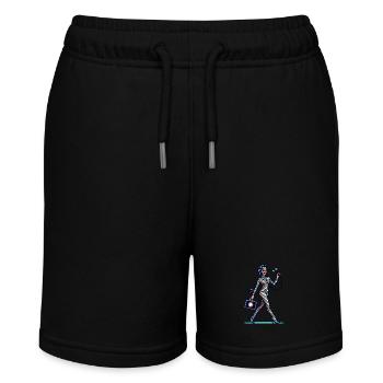 Nurse Mummy Caregiver Physician Assistant Style - Stanley/Stella MINI BOLTER Organic Teen Jogging Shorts - black - Front