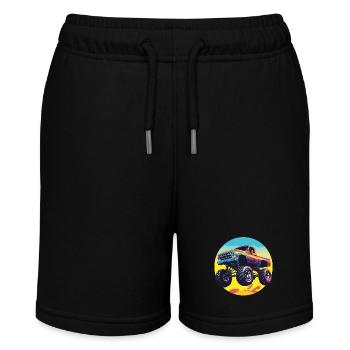 Monster Truck - Stanley/Stella Teenager Bio-Joggingshorts MINI BOLTER - Schwarz - Vorne