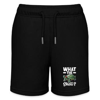 Turtle Red-eared Turtle - Stanley/Stella MINI BOLTER Organic Teen Jogging Shorts - black - Front