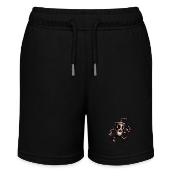 Unheimlicher Trinkbecher Getränke Für Gruselfilme - Stanley/Stella Teenager Bio-Joggingshorts MINI BOLTER - Schwarz - Vorne