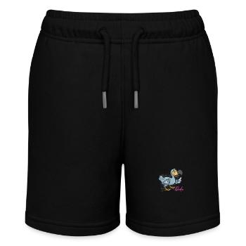 friendly dodo - Stanley/Stella MINI BOLTER Organic Teen Jogging Shorts - black - Front