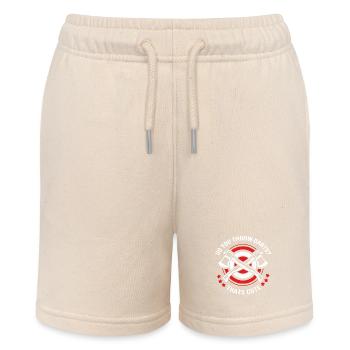 Axt Werfen - Stanley/Stella Teenager Bio-Joggingshorts MINI BOLTER - Natur - Vorne