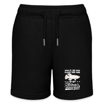 Killifish Quarium Fish - Stanley/Stella MINI BOLTER Organic Teen Jogging Shorts - black - Front