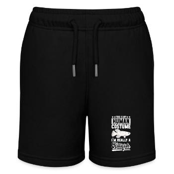 Killifish Quarium Fish - Stanley/Stella MINI BOLTER Organic Teen Jogging Shorts - black - Front