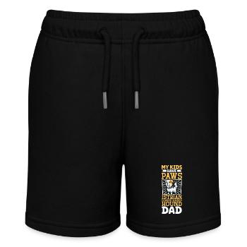 Rauhhaarige Istrianer Bracke Papa - Stanley/Stella Teenager Bio-Joggingshorts MINI BOLTER - Schwarz - Vorne