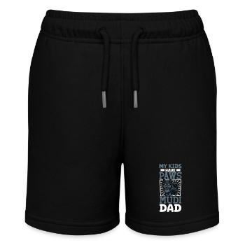 Mudi Papa - Stanley/Stella MINI BOLTER Organic Teen Jogging Shorts - black - Front