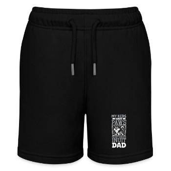 Northern Inuit Papa - Stanley/Stella Teenager Bio-Joggingshorts MINI BOLTER - Schwarz - Vorne