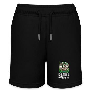 Stained Glass Artist Stained Glass Art - Stanley/Stella MINI BOLTER Organic Teen Jogging Shorts - black - Front