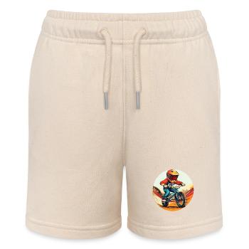 BMX für Kinder - Stanley/Stella Teenager Bio-Joggingshorts MINI BOLTER - Natur - Vorne