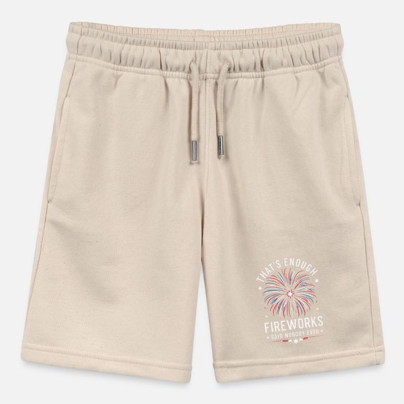 Pyrotechnics Fireworks Pyrotechnics Stanley/Stella MINI BOLTER Organic Teen Jogging Shorts