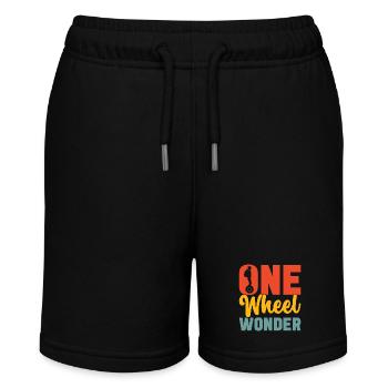 EUC Monowheel - Stanley/Stella MINI BOLTER Organic Teen Jogging Shorts - black - Front