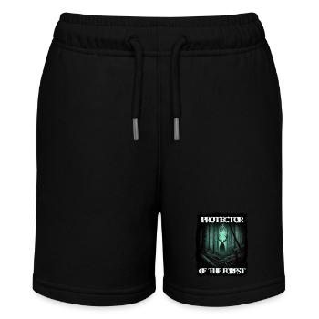 Leshy - Slavic protector of the forest - Stanley/Stella MINI BOLTER Organic Teen Jogging Shorts - black - Front