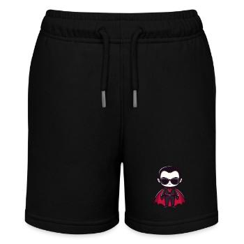 Vampire Halloween Cool - Stanley/Stella MINI BOLTER Organic Teen Jogging Shorts - black - Front