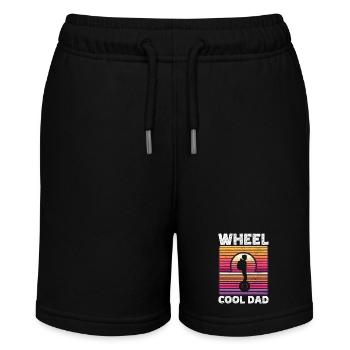 EUC Monowheel - Stanley/Stella Teenager Bio-Joggingshorts MINI BOLTER - Schwarz - Vorne