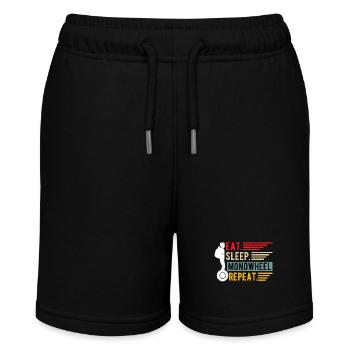 EUC Monowheel - Stanley/Stella MINI BOLTER Organic Teen Jogging Shorts - black - Front