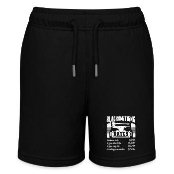 Blacksmith Blacksmithing Rates - Stanley/Stella MINI BOLTER Organic Teen Jogging Shorts - black - Front