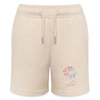 Pyrotechnics Fireworks Pyrotechnics - Stanley/Stella MINI BOLTER Organic Teen Jogging Shorts - soft Ecru - Front