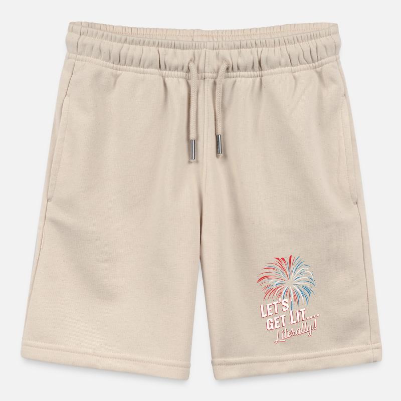 Pyrotechnics Fireworks Pyrotechnics Stanley/Stella MINI BOLTER Organic Teen Jogging Shorts
