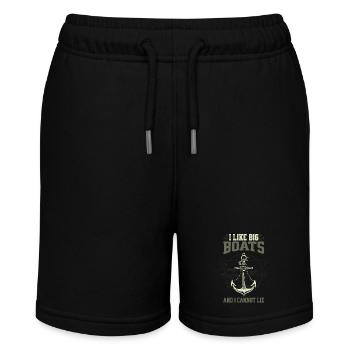 J’aime les gros bateaux et je ne peux pas mentir – Anker Design - Short bio MINI BOLTER Stanley/Stella Ado - noir - Devant