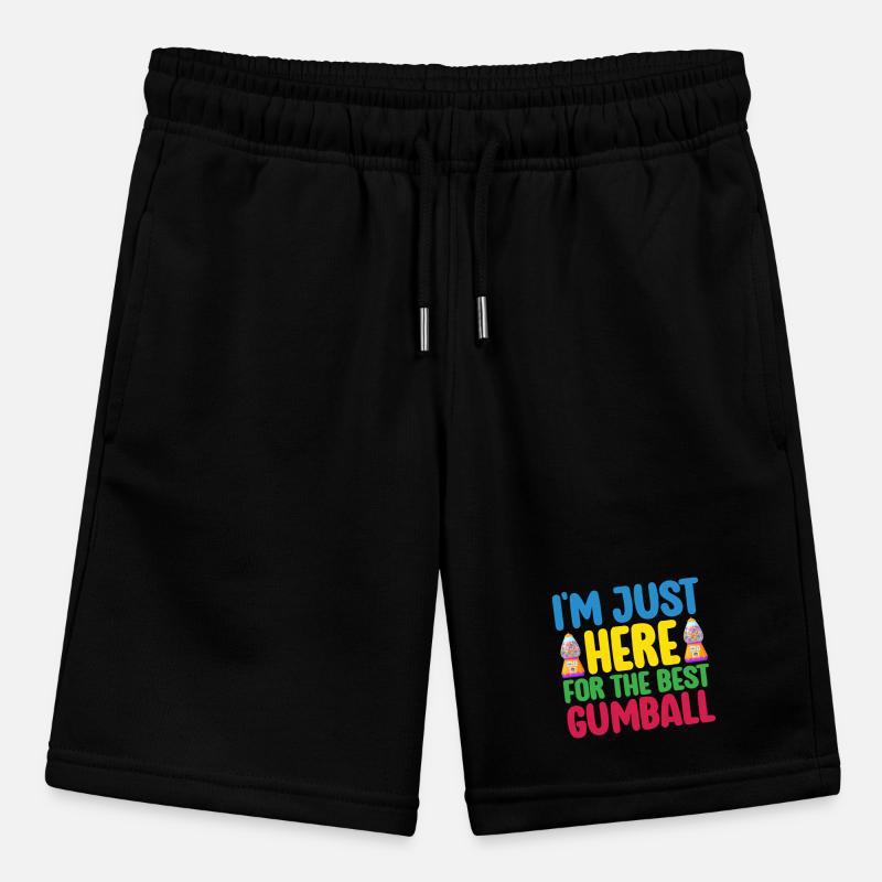 Gumball Machine Chewing Gum Machine Stanley/Stella MINI BOLTER Organic Teen Jogging Shorts