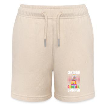 Gumball Machine Chewing Gum Machine - Stanley/Stella MINI BOLTER Organic Teen Jogging Shorts - soft Ecru - Front