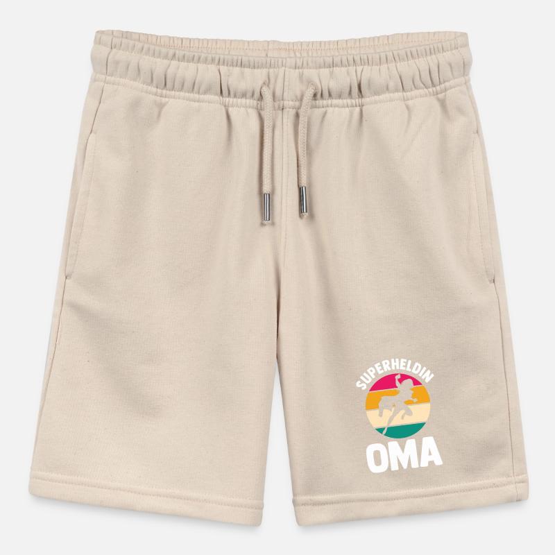Großmutter Oma Stanley/Stella Teenager Bio-Joggingshorts MINI BOLTER