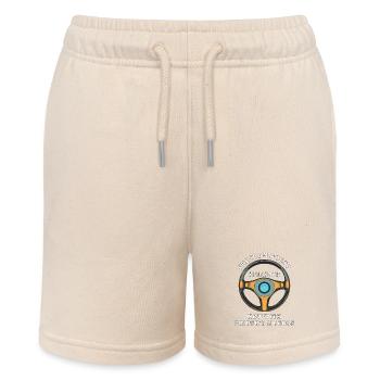 STEERING WHEEL FREEDOM AHEAD - Stanley/Stella Teenager Bio-Joggingshorts MINI BOLTER - Natur - Vorne
