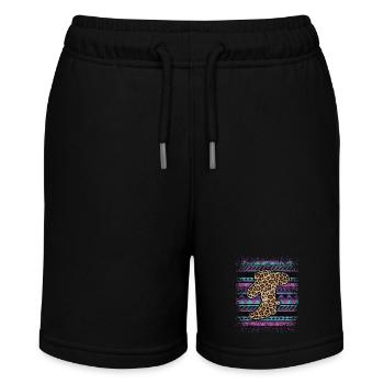 Serape Cactus mexicain de l’Ouest Vache de campagne léopard - Short bio MINI BOLTER Stanley/Stella Ado - noir - Devant