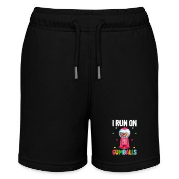 Gumball Machine Kaugummiautomat - Stanley/Stella Teenager Bio-Joggingshorts MINI BOLTER - Schwarz - Vorne