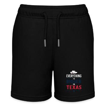 Texas State Texans Texas - Stanley/Stella MINI BOLTER Organic Teen Jogging Shorts - black - Front