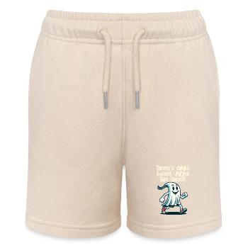 Last Minute Kostüm Unheimliches Halloween - Stanley/Stella Teenager Bio-Joggingshorts MINI BOLTER - Natur - Vorne