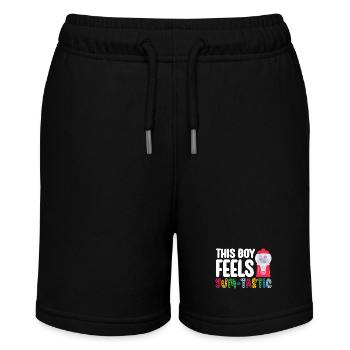 Gumball Machine Chewing Gum Machine - Stanley/Stella MINI BOLTER Organic Teen Jogging Shorts - black - Front