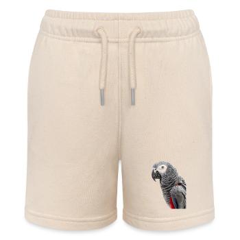 Gris africain - Short bio MINI BOLTER Stanley/Stella Ado - écru doux - Devant