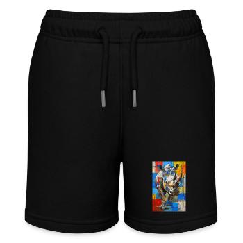 Rhinoceros - Stanley/Stella MINI BOLTER Organic Teen Jogging Shorts - black - Front