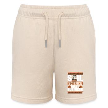 Bodenwissenschaftler Soil Science - Stanley/Stella MINI BOLTER Organic Teen Jogging Shorts - soft Ecru - Front