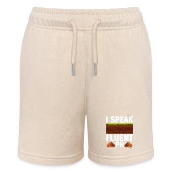 Bodenwissenschaftler Soil Science - Stanley/Stella MINI BOLTER Organic Teen Jogging Shorts - soft Ecru - Front