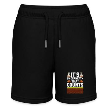 Bodenwissenschaftler Soil Science - Stanley/Stella MINI BOLTER Organic Teen Jogging Shorts - black - Front
