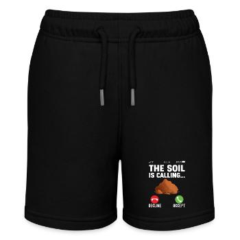 Bodenwissenschaftler Soil Science - Stanley/Stella MINI BOLTER Organic Teen Jogging Shorts - black - Front