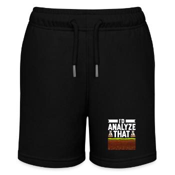 Bodenwissenschaftler Soil Science - Stanley/Stella MINI BOLTER Organic Teen Jogging Shorts - black - Front
