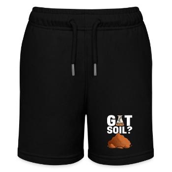 Bodenwissenschaftler Soil Science - Stanley/Stella MINI BOLTER Organic Teen Jogging Shorts - black - Front