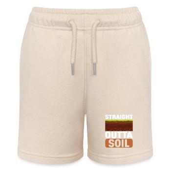 Bodenwissenschaftler Soil Science - Stanley/Stella MINI BOLTER Organic Teen Jogging Shorts - soft Ecru - Front