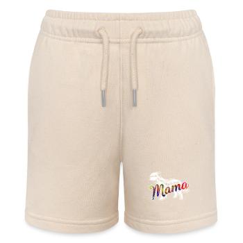 Briard Briard Mama - Stanley/Stella MINI BOLTER Organic Teen Jogging Shorts - soft Ecru - Front