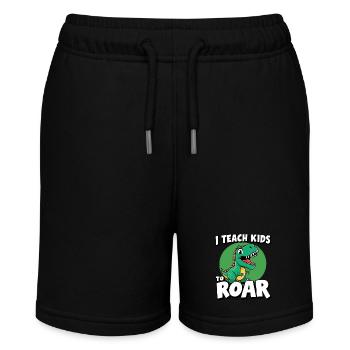 Speech Therapist Speech Therapy - Stanley/Stella MINI BOLTER Organic Teen Jogging Shorts - black - Front