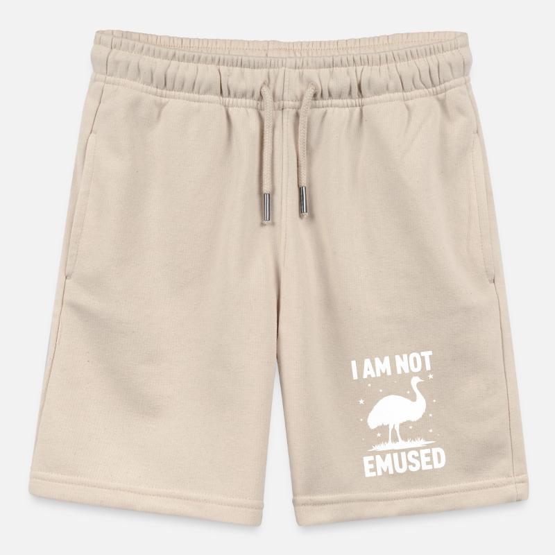 Emu Saying Australia Emus Funny Emu Gift Stanley/Stella MINI BOLTER Organic Teen Jogging Shorts
