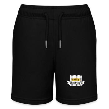 Zauninstallateur Zaunbauer Fence Installer - Stanley/Stella Teenager Bio-Joggingshorts MINI BOLTER - Schwarz - Vorne